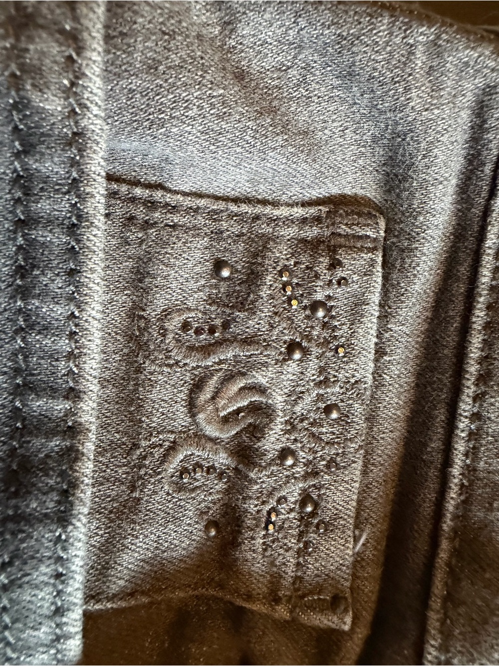 Gloria Vanderbilt Women’s Amanda Jeans — Gray - Picture 5 of 6